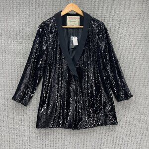 Anthropologie Cartonnier Sequin Blazer